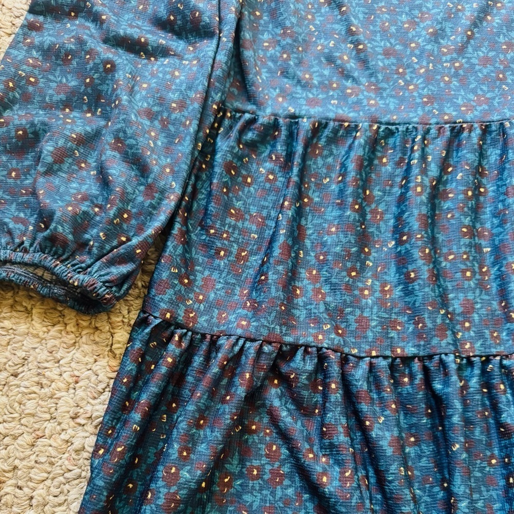 Zara long sleeve ruffle mini dress - Picture 9 of 11